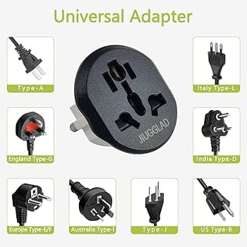 Adaptateur de prise électrique universel Marken