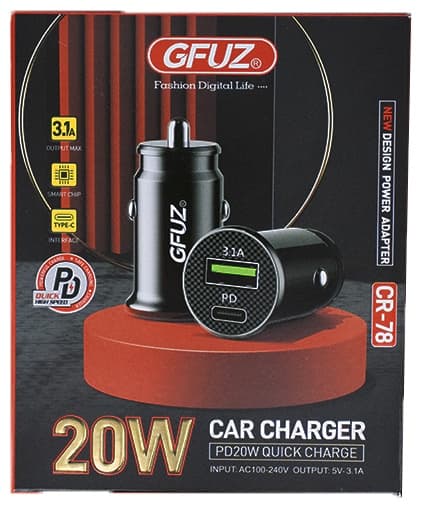 Chargeur de Voiture 20W - GFUZ