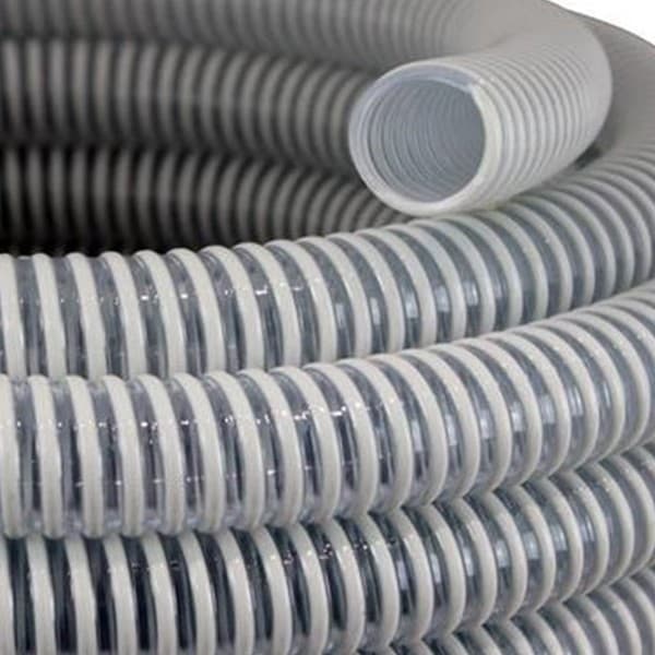 Tuyau Transparent Renforce Spirale PVC rigide antichoc.1M